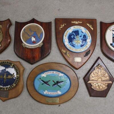 Naval Plaques 
