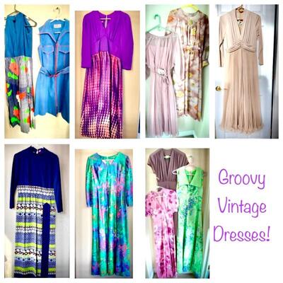 60's & 70's clothing and shoes