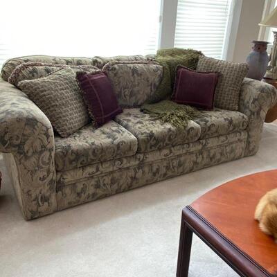 Clean and comfy couch