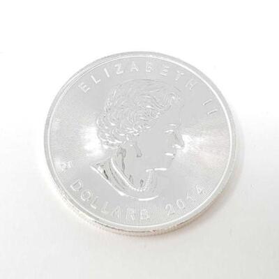 #792 • 1 oz 2014 Canadian Maple Leaf .9999 Pure Silver