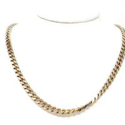 #1050 • 14K Gold Plated Chain Chain Measures Approx: 20