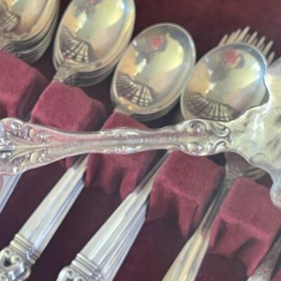 Silver flatware