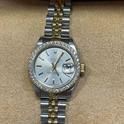Rolex Women's Watch Two Tone