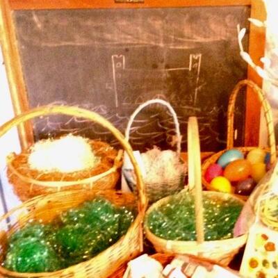 Vintage Easter baskets