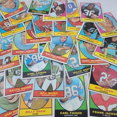 1967 Topps Football Cards