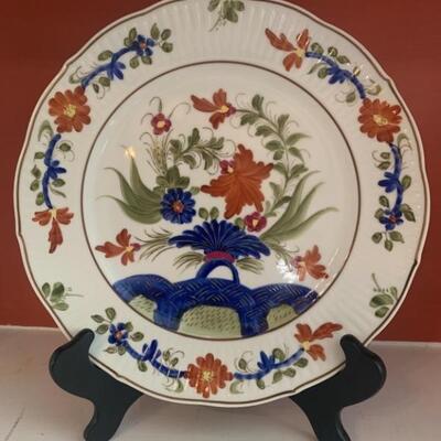 Hand Painted Country Festival Decorative 10in Plate