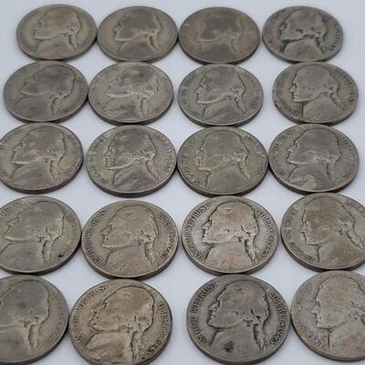 (20) War Nickels