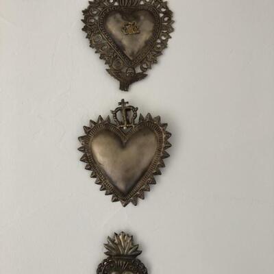 Trio Heart Wall Decor