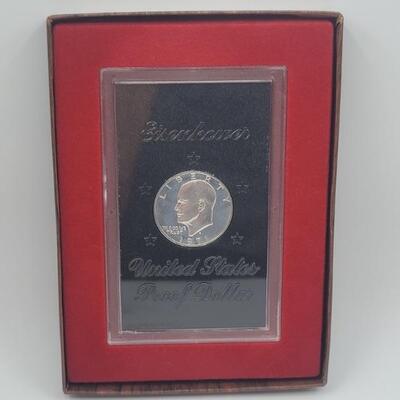 1971 Eisenhower Silver Dollar in Original Box