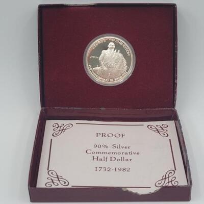 1982 George Washington Commemorative Half Dollar