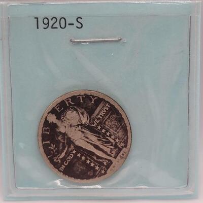 1920-S Standing Liberty Quarter Dollar