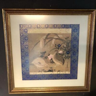'Quails, Cricket, Millet & Flowers' Metallic Print
After the Original by 15th C Japanese Artist, Tosa Mitsuoki
Asian Art in...
