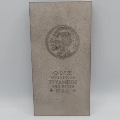.999 Fine Titanium, One Pound, USA