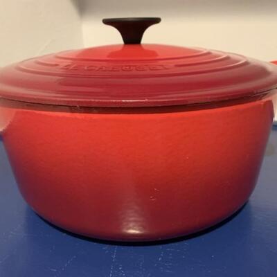 Large Lidded Le Creuset Dutch Oven, France