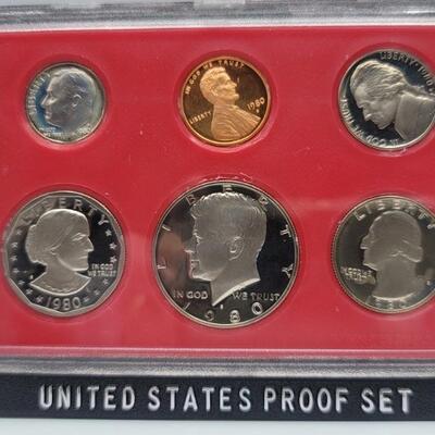 1980 Proof Set in Original Packaging