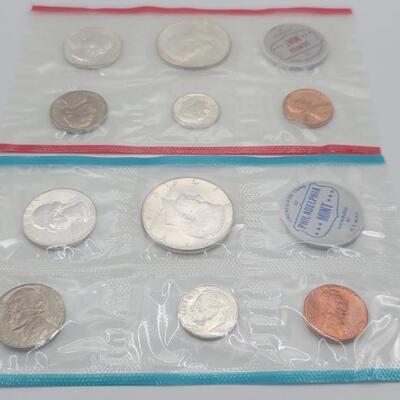 (2) 1964 Mint Sets: Denver & Philadelphia