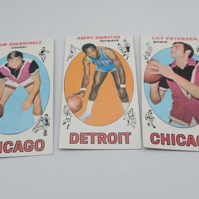 (3) Topps 1971 NBA Basketball Trading Cards