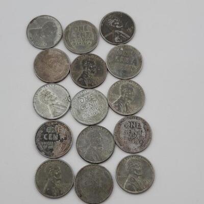 (15) Steel Pennies