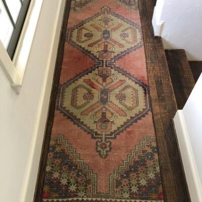 Nicely Woven Area Rug Runner is 31w x 106l