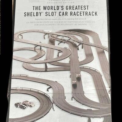 Restoration Hardware Carroll Shelby Slot Car Race Track