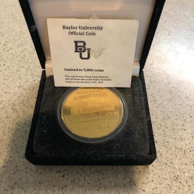 Baylor coin Fiesta Bowl