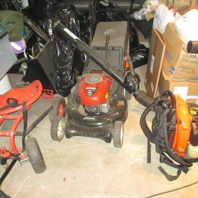LAWN MOWERS, LEAF BLOWERS AND MORE 