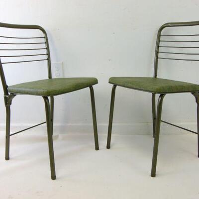 Cosco mid century folding chairs
