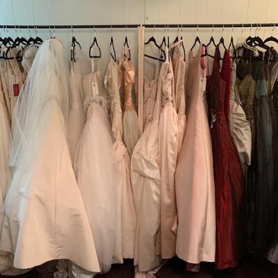 Wedding dresses/evening gowns/formal wear - designer: Sondra Falk Couture 
