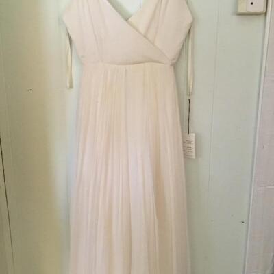 Designer gown created by Sondra Falk, XS SZ4