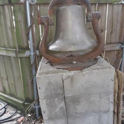 Bronze bell from a Railroad steam engine
