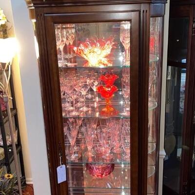 Thomasville Curio Cabinet 37â€ x 77â€ x 16â€