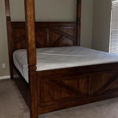 Wood King Bed Frame
