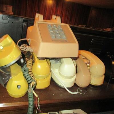 MASSIVE COLLECTION OF VINTAGE TELEPHONES  