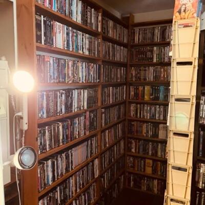MASSIVE COLLECTION OF DVD'S AND MORE