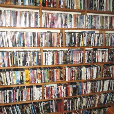 MASSIVE COLLECTION OF DVD'S 