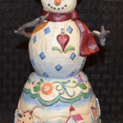 Jim Shore snowman figure