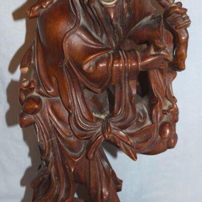 Boxwood carved Immortal 