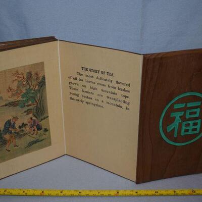 The Story of Tea silk art book