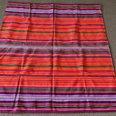 Bright and Beautiful Woven Textile measuring about 46