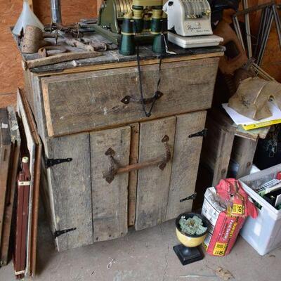 Barn Lumber Sink Cabinet