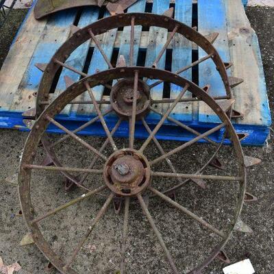 Antique Tractor Wheels