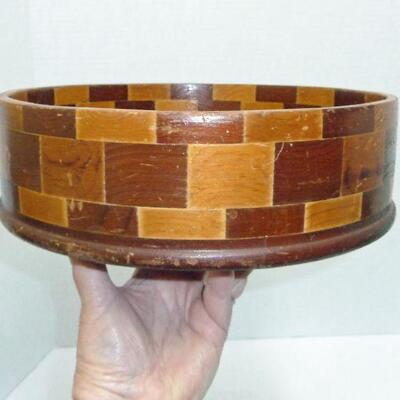 Vintage Redwood bowl
