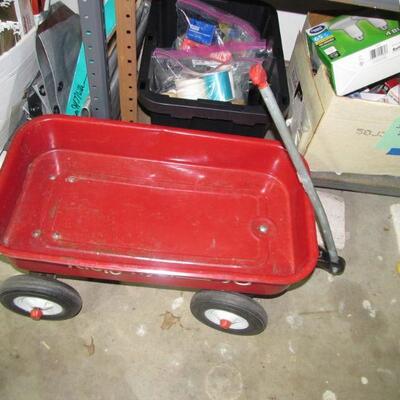 VINTAGE RADIO FLYER WAGON