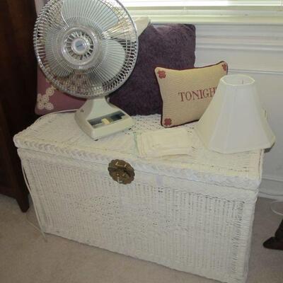 NICE SIZE WICKER CHEST