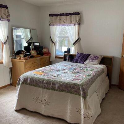 Dresser & bed