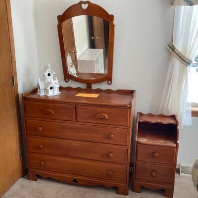 Dresser & end table