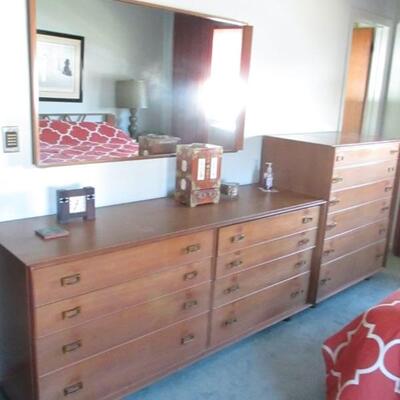 John Stuart Original Mid-Century Modern Bedroom Suite  