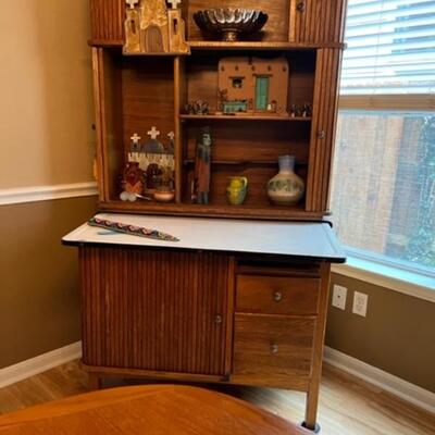 Hoosier with tambour doors