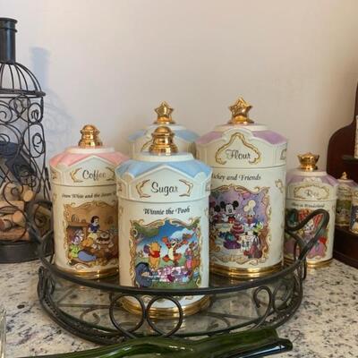 1997 Lennox Disney Decanter set 