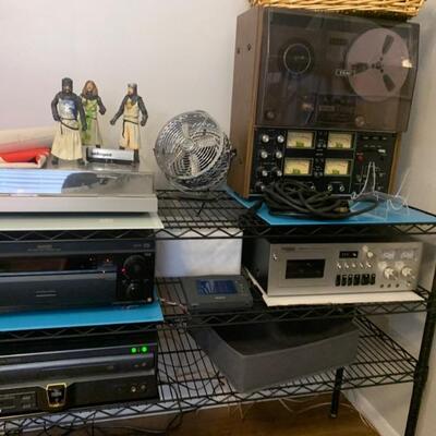 Teac a-3340s , Pioneer Record player and receiver